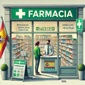 farmacia, pharmacia, apotheka, apotheken in Spanje