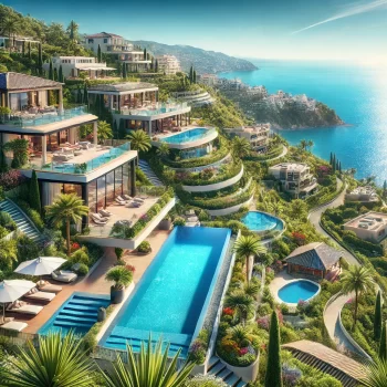 Luxe villa’s in Altea Hills, Spanje, met een panoramisch uitzicht op de Middellandse Zee, moderne architectuur, en weelderige groene heuvels. huis kopen in Altea Hills