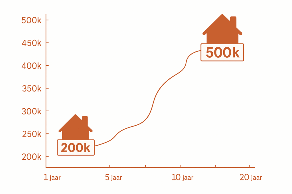 waardestijging spanje