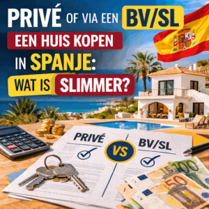 Privé of via een BV/SL een huis kopen in Spanje: wat is slimmer?